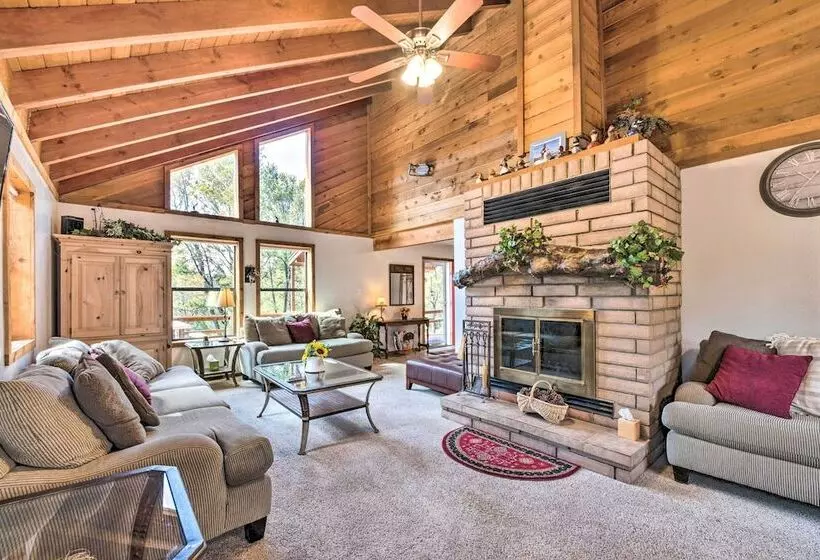 Alto Home W/ Deck & Views ~ 15 Mi To Ski Apache!