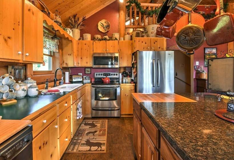 Anaconda Cabin, Fire Pit & Walk To Georgetown Lake