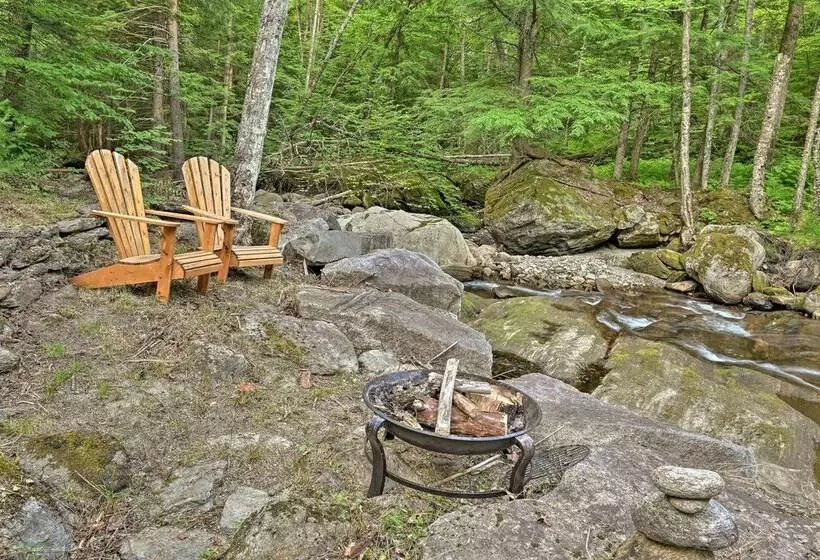 Beautiful Jay Peak Home Near Creek & Waterfalls!