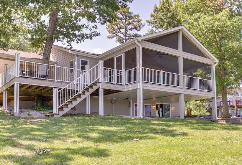 Dock & Hot Tub: Lakefront Camdenton Haven!