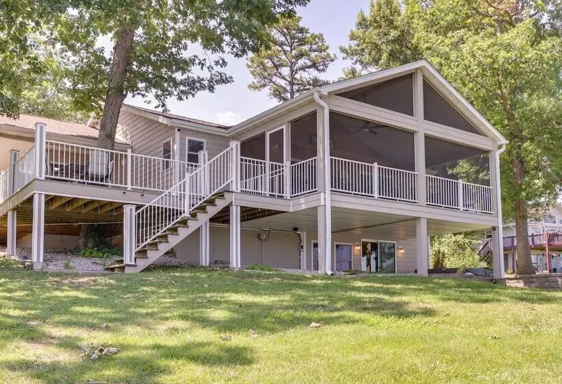 Dock & Hot Tub: Lakefront Camdenton Haven!