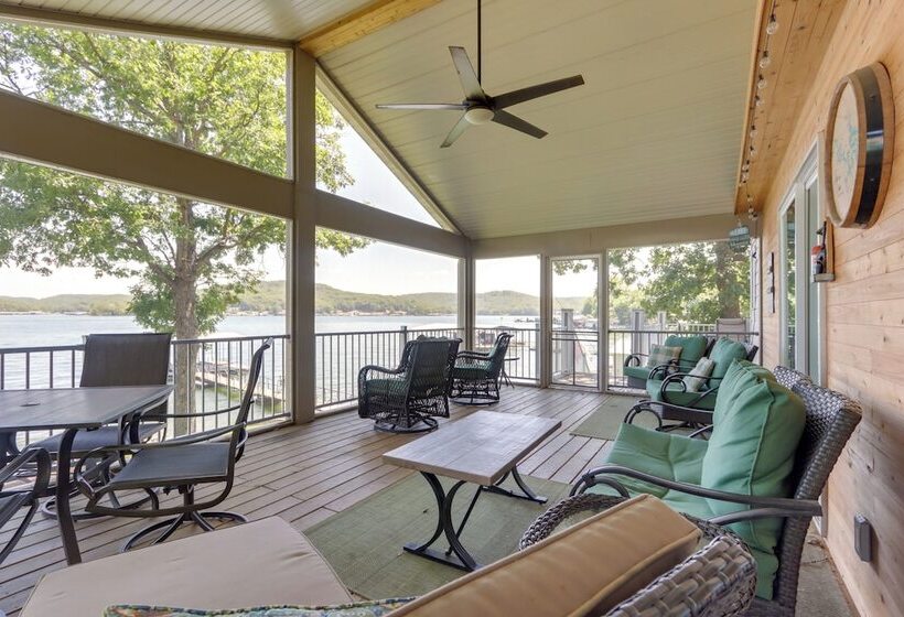 Dock & Hot Tub: Lakefront Camdenton Haven!
