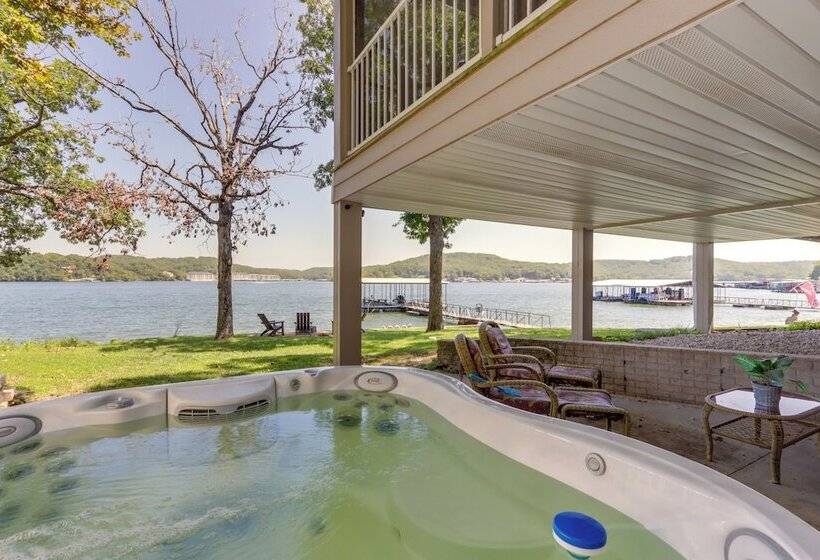 Dock & Hot Tub: Lakefront Camdenton Haven!
