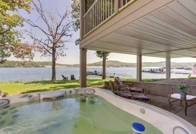 Dock & Hot Tub: Lakefront Camdenton Haven!