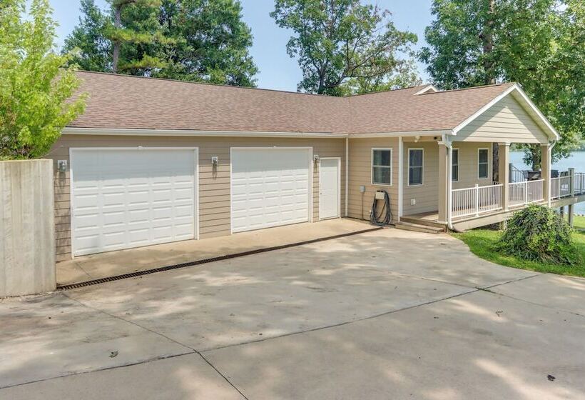 Dock & Hot Tub: Lakefront Camdenton Haven!