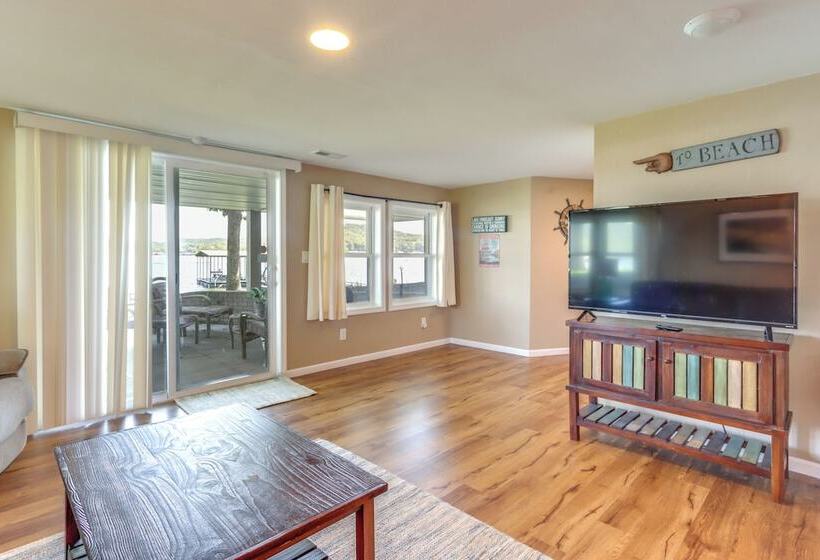 Dock & Hot Tub: Lakefront Camdenton Haven!