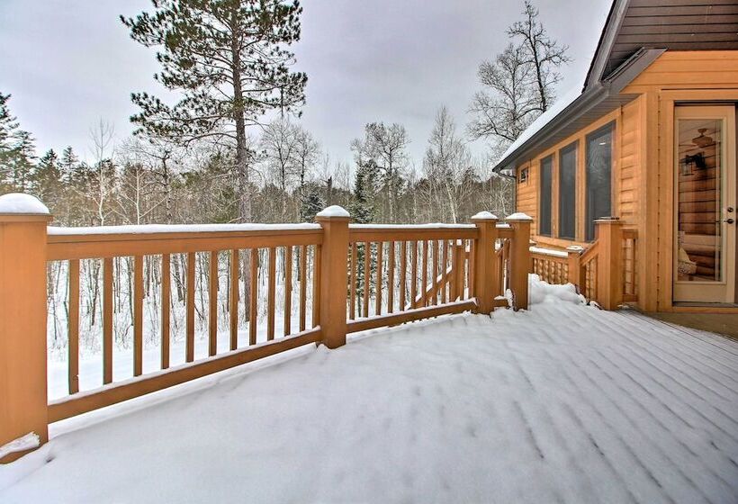 Lakefront Giants Ridge Retreat Near Ski & Golf!