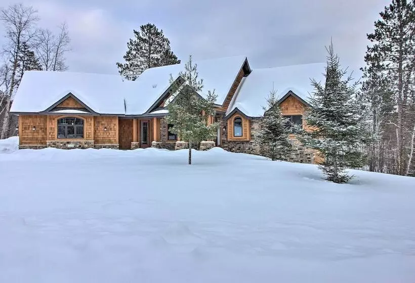 Lakefront Giants Ridge Retreat Near Ski & Golf!