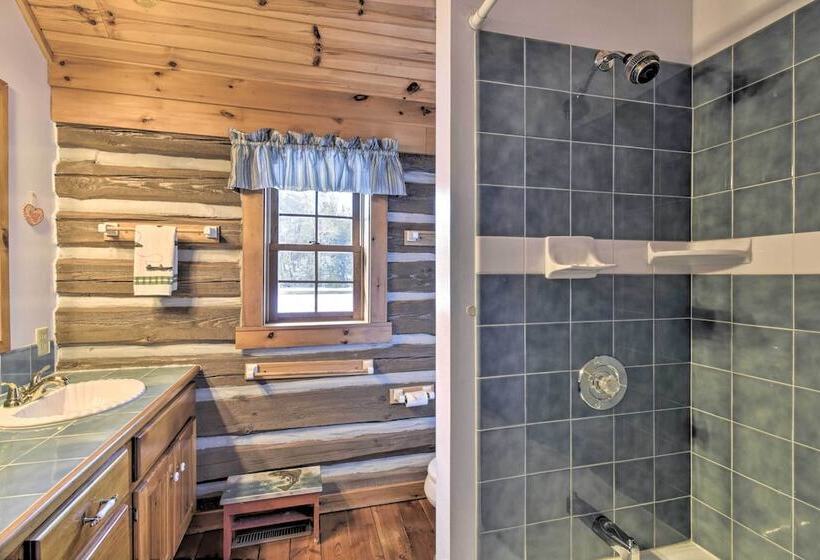 Log Cabin On The Wolf River W/ Private Hot Tub!