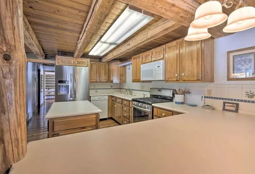 Log Cabin On The Wolf River W/ Private Hot Tub!