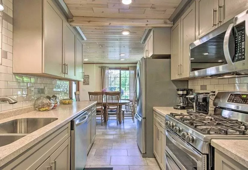 Retreat W/ Lake Access & Private Boat Dock!