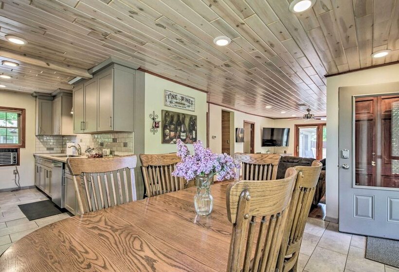 Retreat W/ Lake Access & Private Boat Dock!