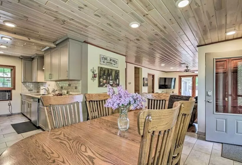 Retreat W/ Lake Access & Private Boat Dock!