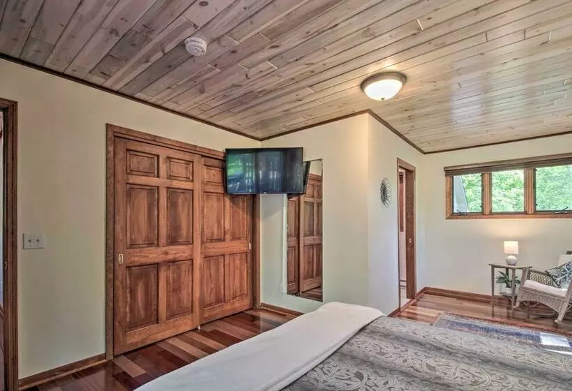 Retreat W/ Lake Access & Private Boat Dock!