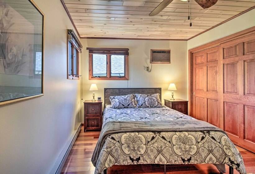 Retreat W/ Lake Access & Private Boat Dock!