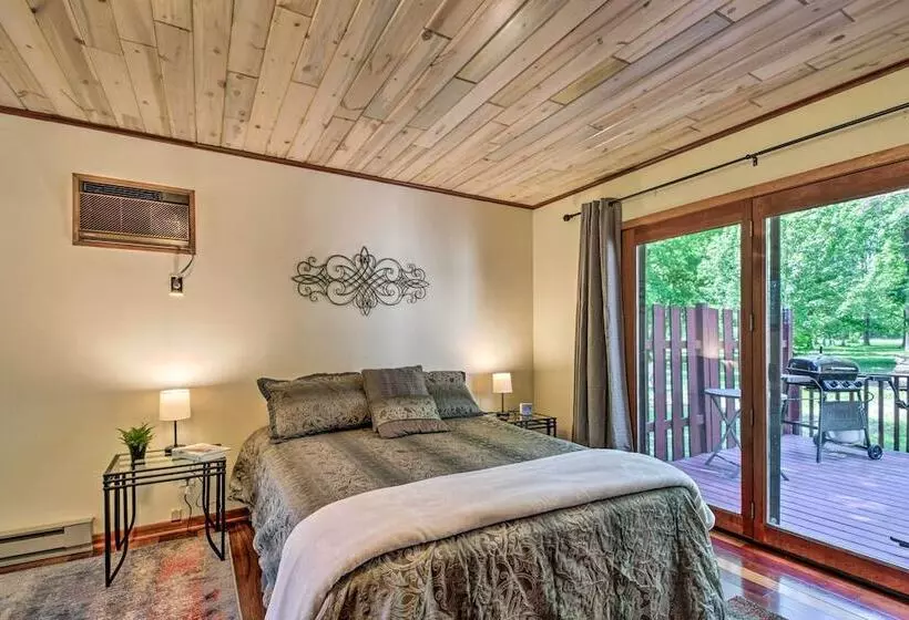 Retreat W/ Lake Access & Private Boat Dock!