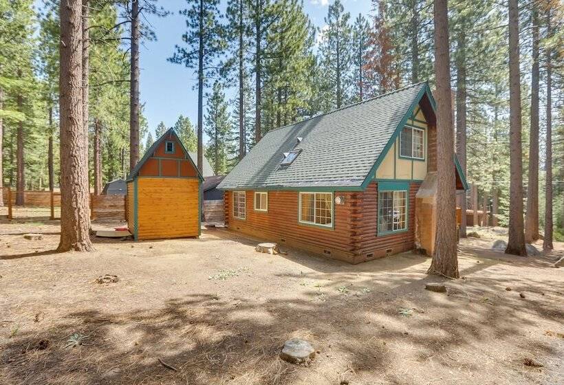 Authentic Log Cabin W/ Hot Tub In South Lake Tahoe