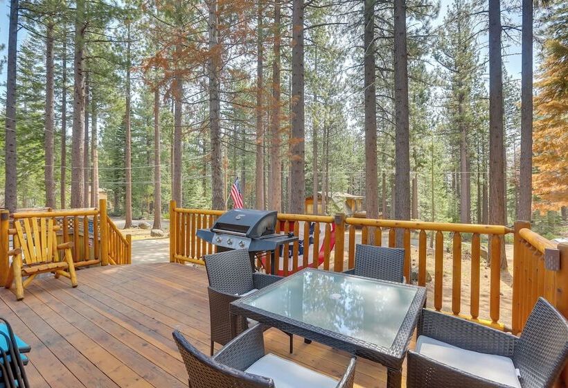 Authentic Log Cabin W/ Hot Tub In South Lake Tahoe