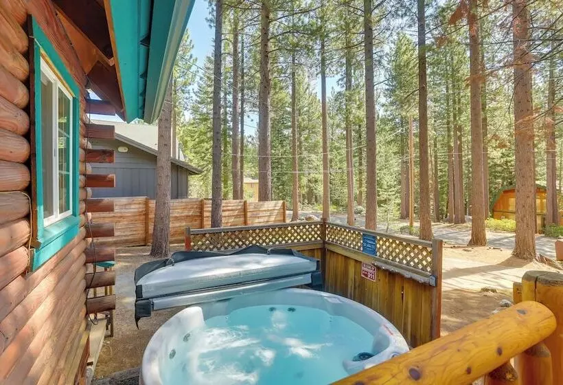 Authentic Log Cabin W/ Hot Tub In South Lake Tahoe