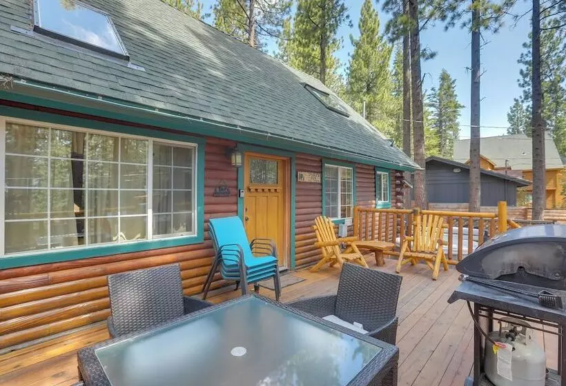 Authentic Log Cabin W/ Hot Tub In South Lake Tahoe