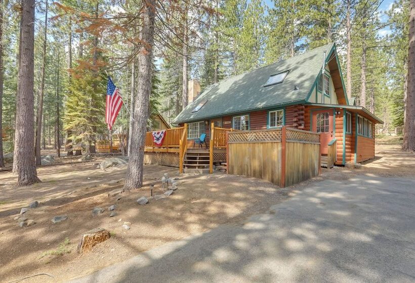 Authentic Log Cabin W/ Hot Tub In South Lake Tahoe