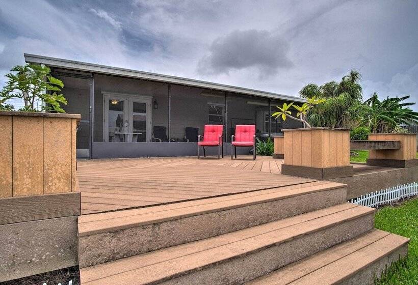 Sunny Canalfront Getaway, 8 Mi To Cocoa Beach