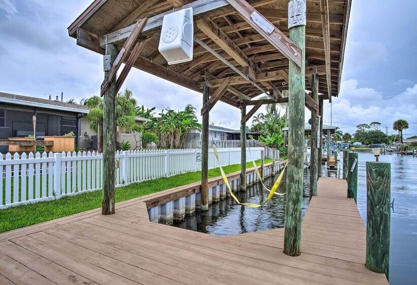 Sunny Canalfront Getaway, 8 Mi To Cocoa Beach