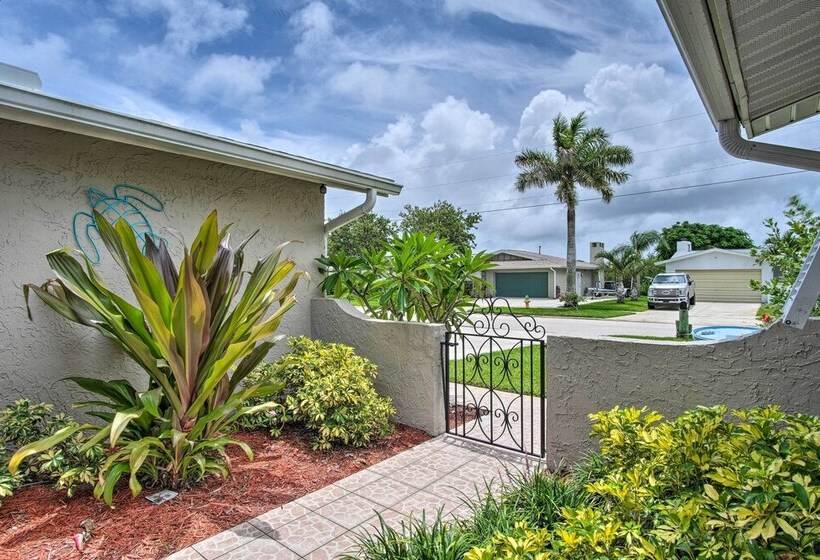 Sunny Canalfront Getaway, 8 Mi To Cocoa Beach