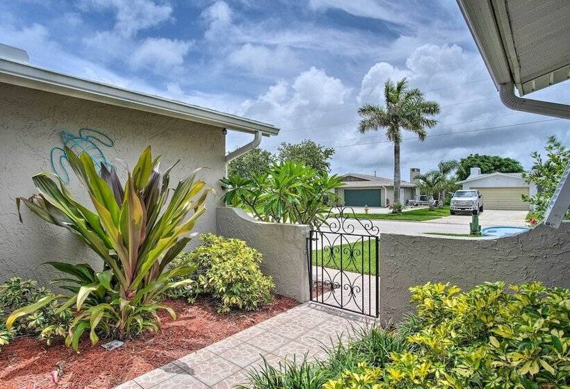 Sunny Canalfront Getaway, 8 Mi To Cocoa Beach
