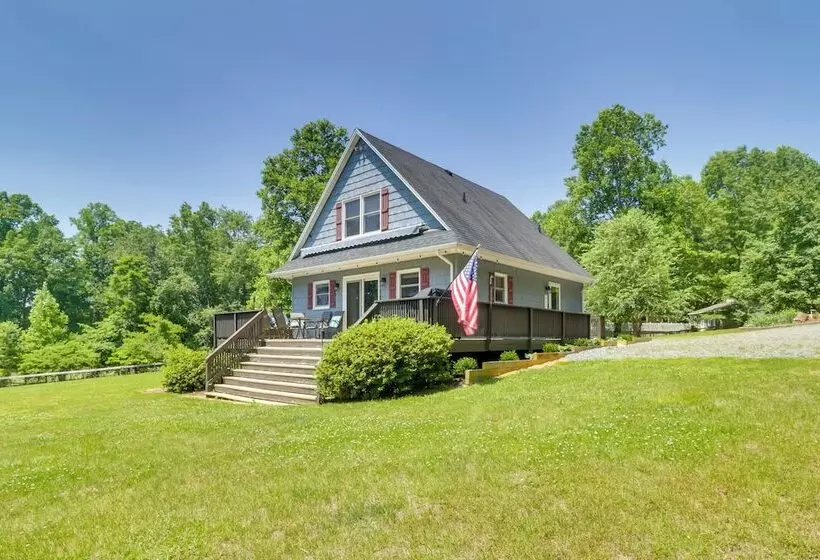Waterfront, Deck: Peaceful Louisa Cottage Escape