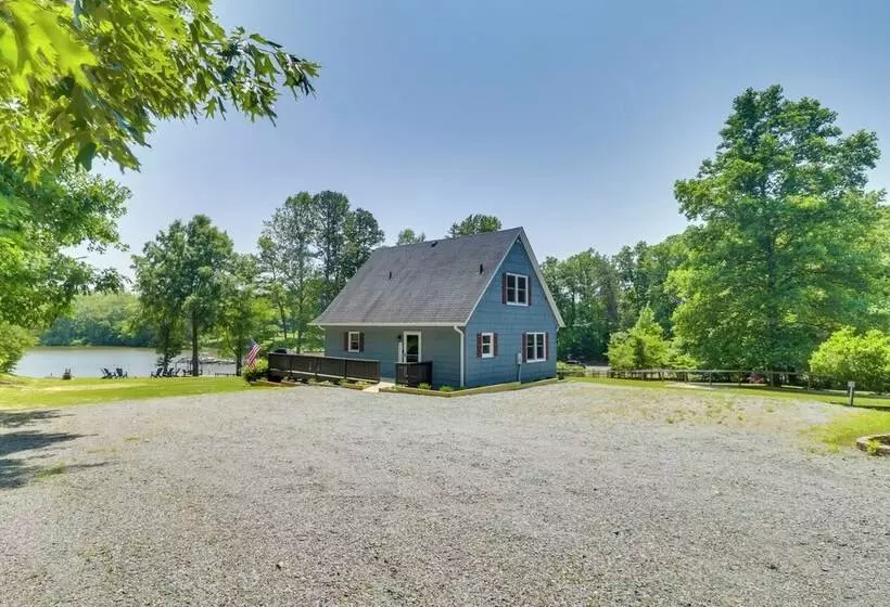 Waterfront, Deck: Peaceful Louisa Cottage Escape