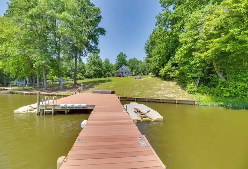 Waterfront, Deck: Peaceful Louisa Cottage Escape