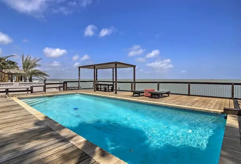 Waterfront Port Isabel Family Home W/ Pool & Pier!