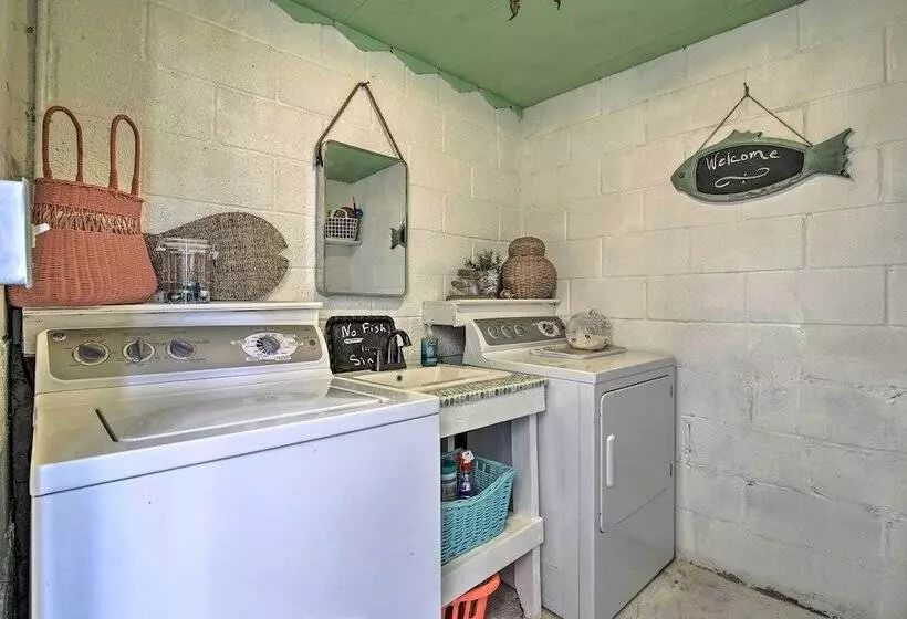 Waterfront Port Isabel Family Home W/ Pool & Pier!