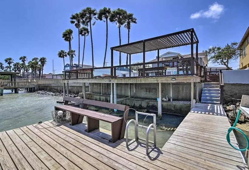 Waterfront Port Isabel Family Home W/ Pool & Pier!