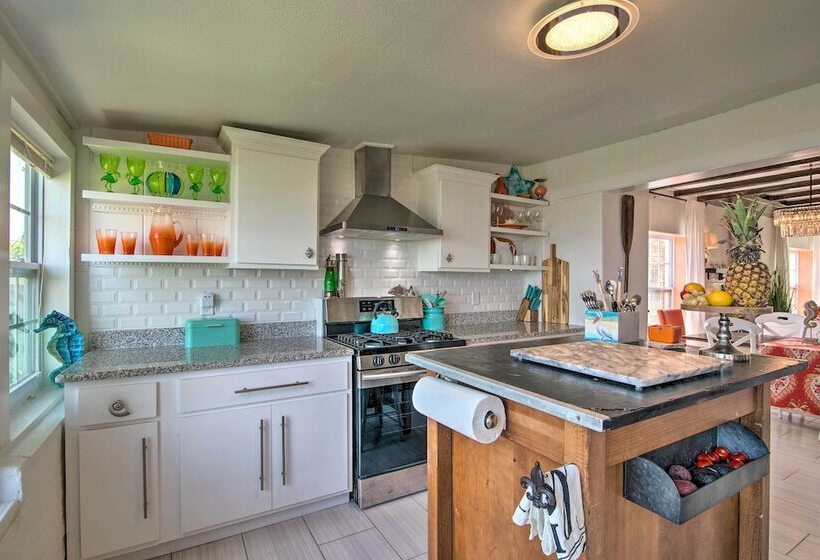 Waterfront Port Isabel Family Home W/ Pool & Pier!