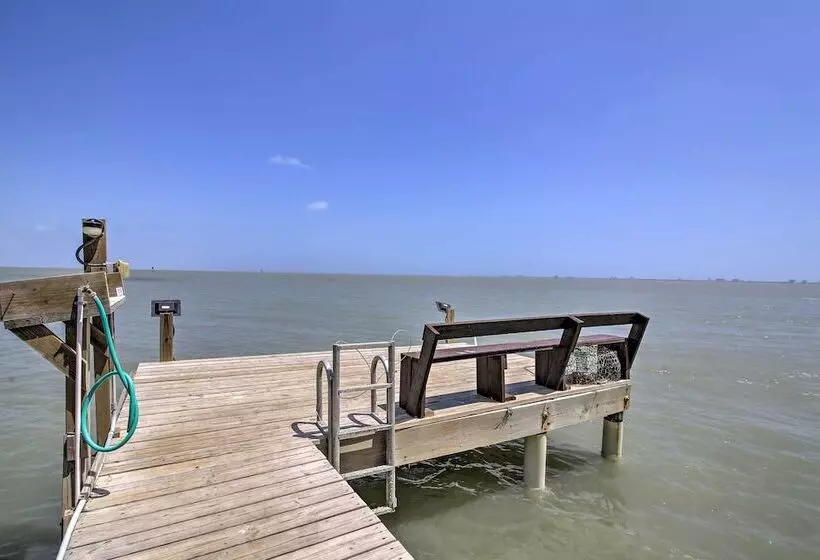 Waterfront Port Isabel Family Home W/ Pool & Pier!