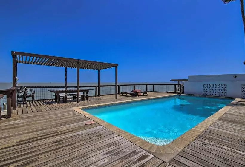 Waterfront Port Isabel Family Home W/ Pool & Pier!