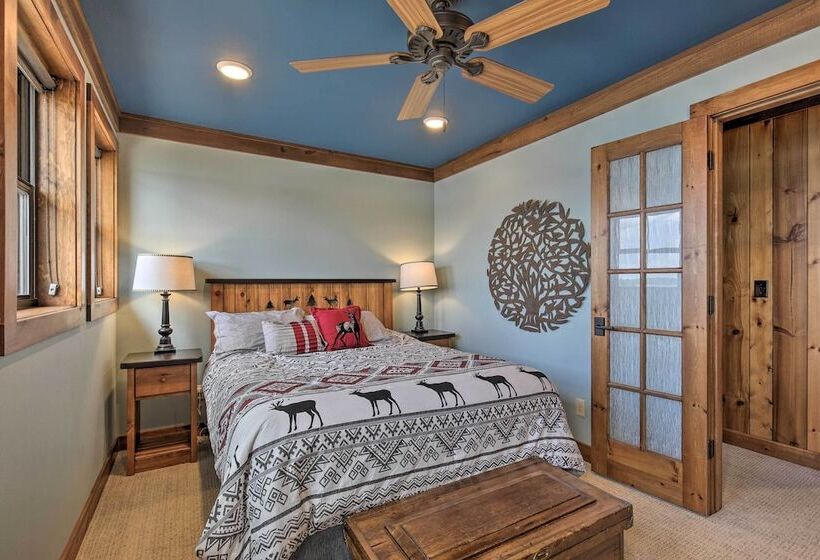 Waterfront Star Lake Cabin, Boat Dock On Site