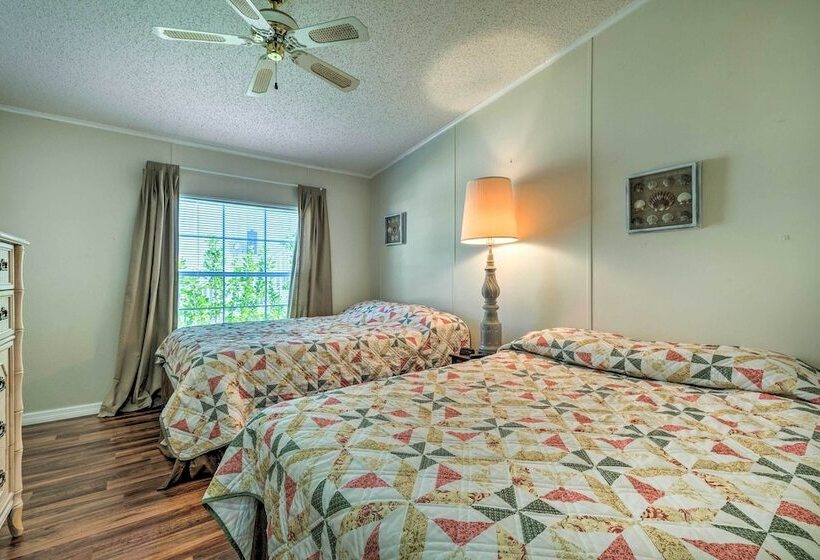 Angler S Getaway: Riverfront Home W/boat Dock