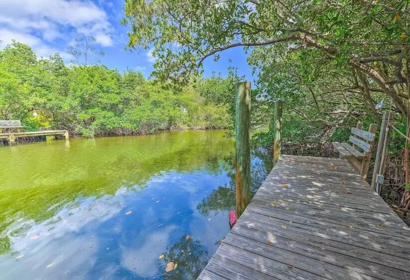 Canalfront Anna Maria Cottage W/ Pool & Hot Tub!