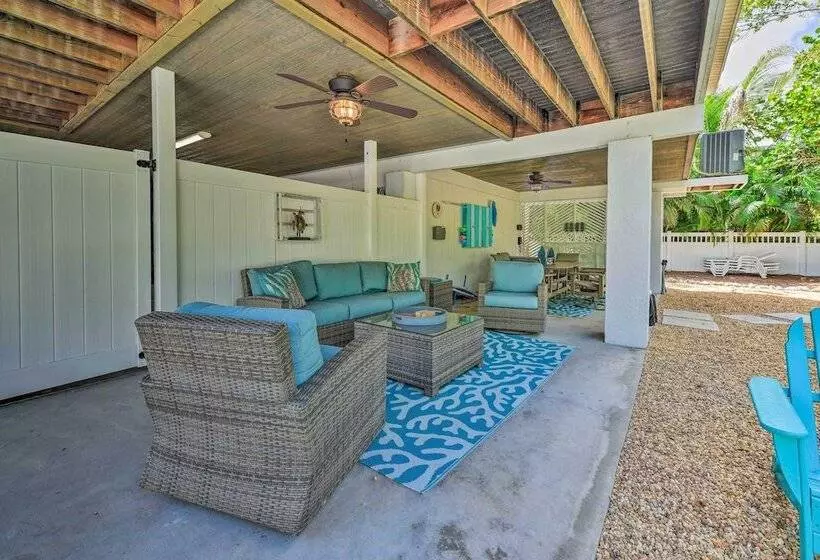 Canalfront Anna Maria Cottage W/ Pool & Hot Tub!