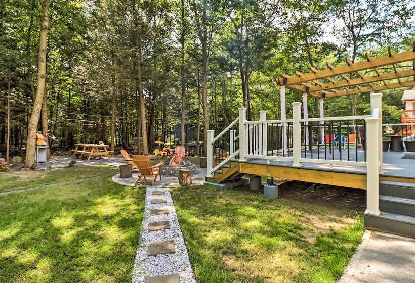 Pocono Summit Family Paradise W/ Yard & Game Room!