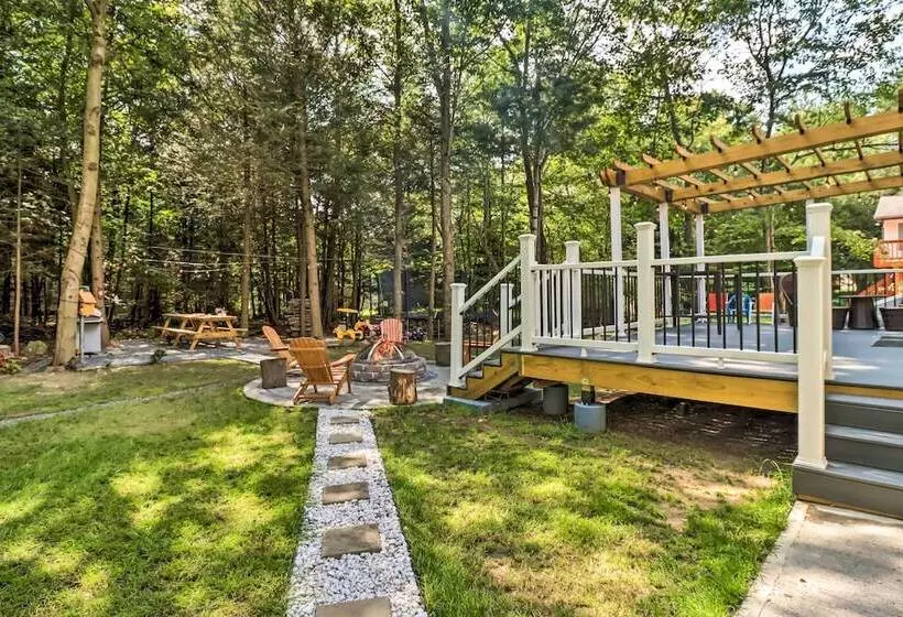 Pocono Summit Family Paradise W/ Yard & Game Room!