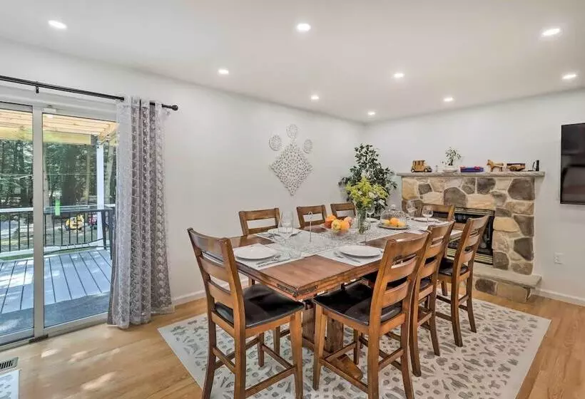 Pocono Summit Family Paradise W/ Yard & Game Room!