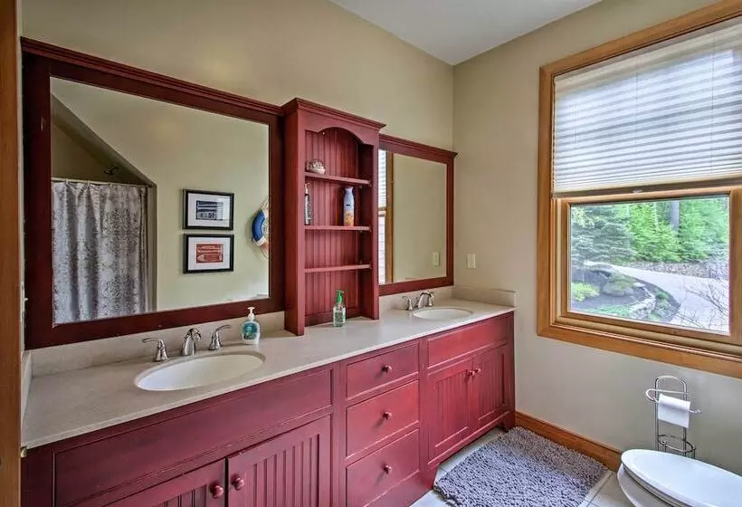 Lakefront Alton Bay Home W/ Theater & Dock