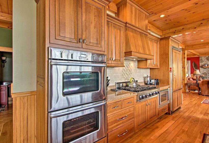 Lakefront Alton Bay Home W/ Theater & Dock