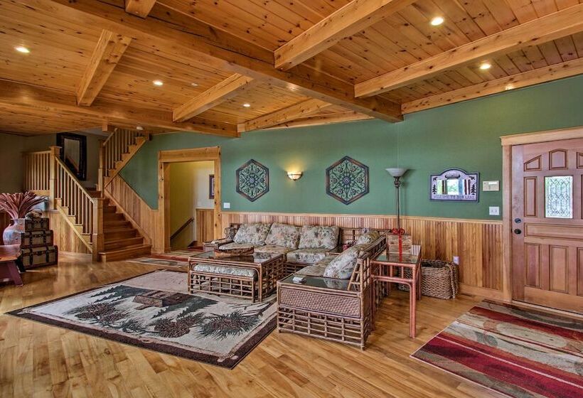 Lakefront Alton Bay Home W/ Theater & Dock