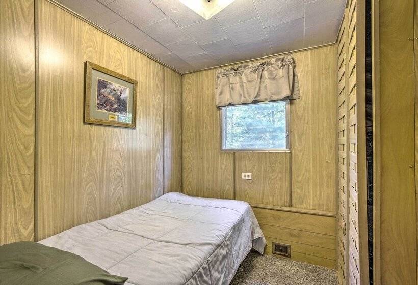 Little Manistee Riverfront Cabin W/ Fire Pit!