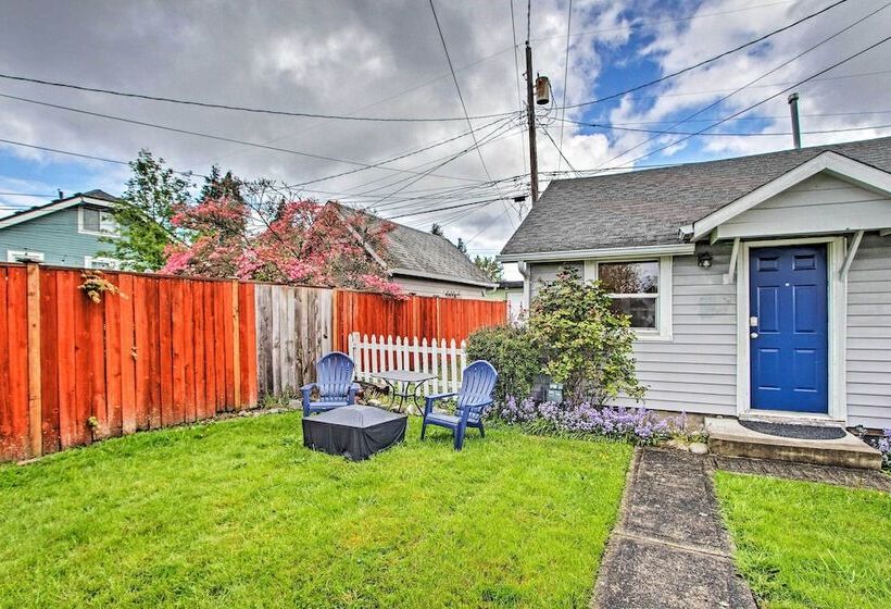 Lovely Tacoma Cottage W/ Fire Pit, Near Dtwn!